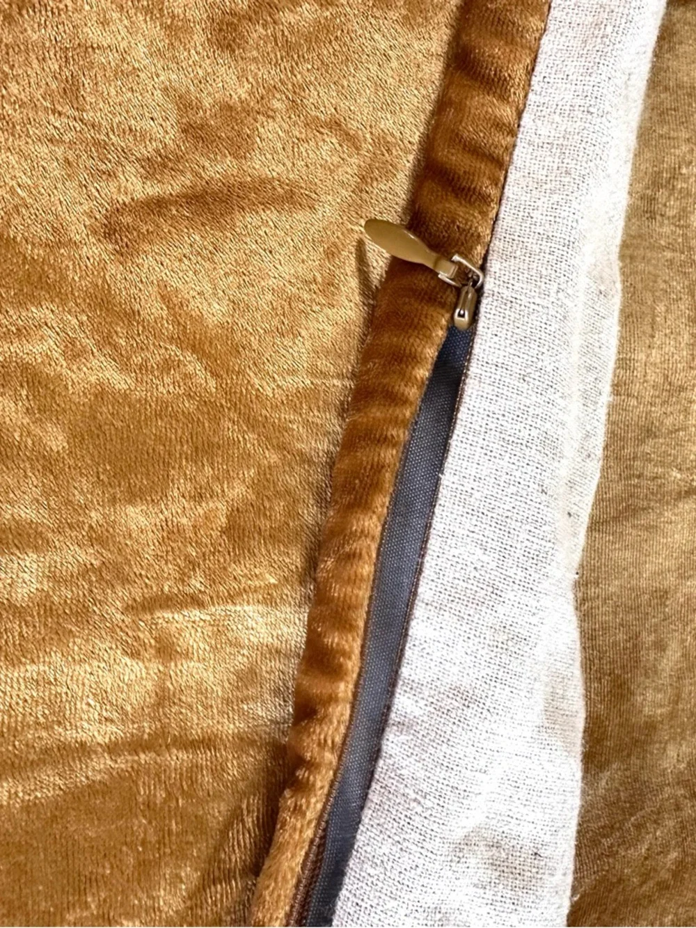 West Elm Set of Two Velvet Pillow Covers Mustard Gold 20 x 20 Flawless